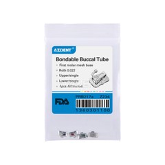Dental Orthodontic Bondable Buccal Tubes 1st / 2nd Molar Non-conv MBT/ Roth.022