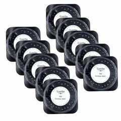 10 Kits Dental Ceramic Brackets, MBT .022 Slot, with Hooks, 345 Series
