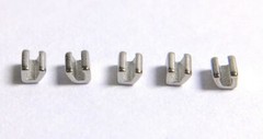 10x Dental Orthodontic Crimpable Hook Stop Stops Type For Arch Wire Bracket