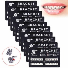 YOKA Dental Ortho Metal Brackets Braces Mini/Standard Roth/MBT 022/018 3/345 H