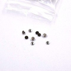 Dental Orthodontic Lingual Button Bondable Round Base with Mesh 10Pcs/Kit