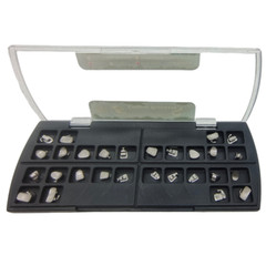 10 Sets Dental Orthodontic Metal Lingual Brackets Brace Buccal Tubes 28pcs/set