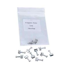 Dental Orthodontic Crimpable Hook Long/Medium/Short/Stop Types Stainless Steel