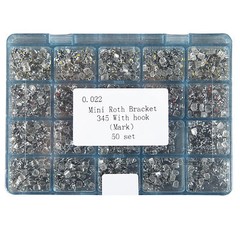 Metal Orthodontics Brackets Brace MINI Roth.022 345 Hooks with Mark Dentist