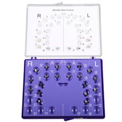 Dental OrthoSelf-ligating Metal Brackets Mini MBT 022″ 3,4,5with movable hook