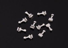 J&J Ortho™ Orthodontic Crimpable Archwire Hooks(Short/Medium/Long 10/pk *3 )