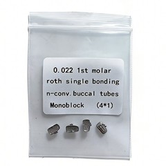 20Packs Dental Orthodontic Buccal Tubes 1st 2nd Molar MBT ROTH 022 Monoblock