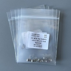 20Kits Dental 1st Brackets Molar Wide Big Bracket Orthodontic Roth MBT Edg 022 H