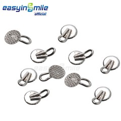 10x Dental Orthodontic Traction Hook Bondable 3mm Round Type Caplin Hooks