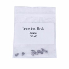 20 Pcs Dental Orthodontic Traction Hook Caplin Hook Diameter Rectangular &Round