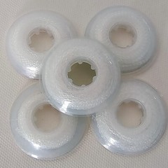 Dental Orthodontic Elastic Rubber Bands Power Chain Transparent 3 Types Option