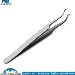 Orthodontic Buccal Tube Tweezer Plain Dental Bracket Holding Placing Instrument