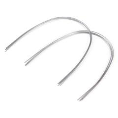 AZDENT Dental Orthodontic Mini Brackets Braces /Niti Round Arch Wires Natural