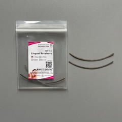 5Bags Dental Orthodontic Lingual Retainers Mesh Base 2.0/1.2mm Universal Lingual