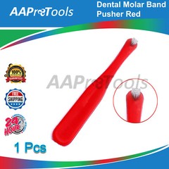 Orthodontic Molar Band Seater Pusher RED Bite Stick Band Seating Dental AAPROnew