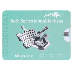50Set AZDENT Dental Orthodontic Brackets Braces MIM Mini Roth 0.022 Hooks 3-4-5