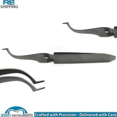 5x Orthodontic Buccal Tube Tweezer Dental Bracket Holding Placement Instrument