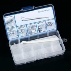 Dental Orthodontic Mini Injection Mould Starter Kit Lingual Wire Button Brackets