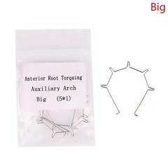 5 Pcs/Bag Orthodontic Dental Anterior Root Torquing Auxiliary Arch S/M/L/Lower