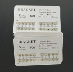 50Packs Dental Orthodontic Metal Brackets Braces Mini Roth 022 345 Hooks MIM