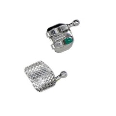 1-100 kits Dental orthodontic mental bracket Mini Roth 0.022 345 with hooks