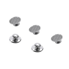10 Pcs/Pack Orthodontic Ortho Dental Round Bondable Lingual Buttons Mesh Base