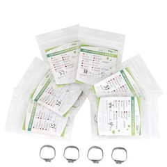 Dental Orthodontic Prewelded Molar Bands Buccal Tubes Roth 022 1st Molar 29-43+