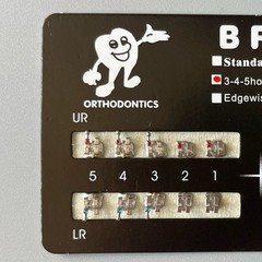 100 Sets Dental Orthodontic Metal Brackets MIM Monoblock Mini Roth 022 345 hooks