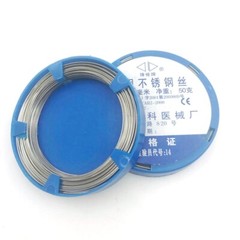 Dental Wires Dental Metal Line Stainless Steel Wire Round Orthodontic 50g/box