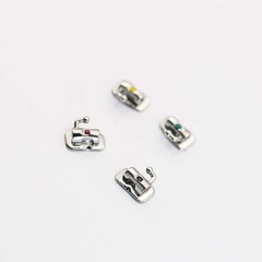 4-400pcs Dental Orthodontic Buccal Tubes Molar Bracket Roth MBT 1st/2nd Bondable