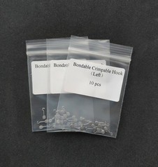 10Pcs Dental Orthodontic Bondable Crimpable Hooks Surgical Long Hook Left