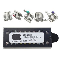 Dental Orthodontic Metal Brackets MIM Mini Braces Roth MBT 022 018 345 Hooks