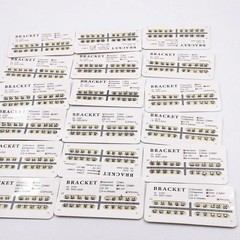 Dental Orthodontic Metal Bracket Braces Edgewise Roth/Mini/Standard 018/022 Slot