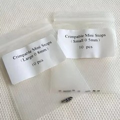 10pcs Dental Orthodontic Crimpable Hooks crimpable Mini Stops 0.5mm/0.8mm