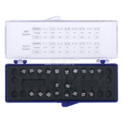 AZDENT Dental Orthodontic Ceramic Brackets Braces MBT/ Roth.022 Hooks 3 4 5
