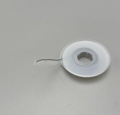 Archwire Sleeve Dental Orthodontic Elastic Protective Tube Wires Bracket 6Colors