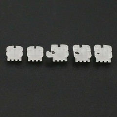 1X Class One Dental Orthodontic Ceramic Bracket Braces MBT/ROTH 022/ 018 345 H