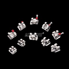 20X Dental Orthodontic Brackets Braces Mini Standard Roth MBT .018 .022 AZDENT