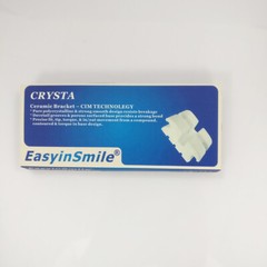 1Pack Orthodontic Ceramic Bracket 022 345W/H mesh Base Dental MINI Brace ROTH/MB