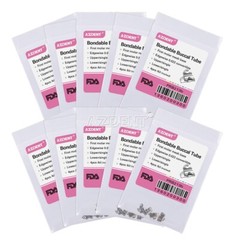 10x Dental Orthodontic Buccal Tubes 1st Molar Edgewise.022 Bondable Conv Marked