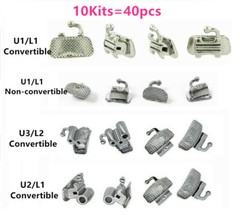 Dental Orthodontic Buccal Tubes Bracket Braces 1st 2nd Molar Roth MBT 022 018