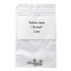100 Dental Orthodontic Crimpable Lingual Botton Split Stops Traction Hook Eyelet
