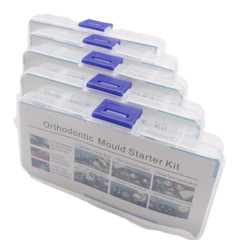 10Pks Dental Mini Orthodontic Bracket Tube Wire Bite Turbo Injection Mould Kits