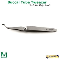 3Pcs Set Dental Orthodontic Brackets Holder Buccal Tube Tweezers Bonding Placer