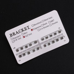 20 Pcs Dental Orthodontic Bracket Brace Monoblock MIM Roth MBT 022 018 345 Hook