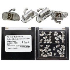 Creative Orthodontic buccal tube Laser Marked 1st 2nd Molar Bracket