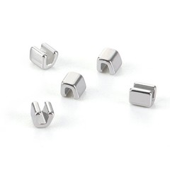 10 Pcs/Pack Dental Lab Orthodontic Arch Wires Crimpable Hook Mini Stopper Stops