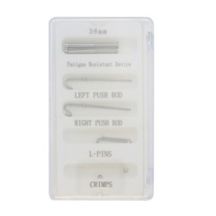 Orthodontic Class II Corrector Fatigue Resistant Device Push Rod 22-38mm Forsus