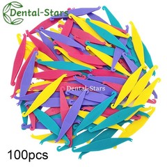 100 Pcs Dental Orthodontic Elastic Placer Hooks For Braces Elastic Rubber Bands