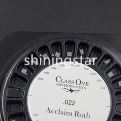 1 Pack Dental Orthodontic Ceramic Bracket Brace Roth 022 Hooks 345 CLASSONE